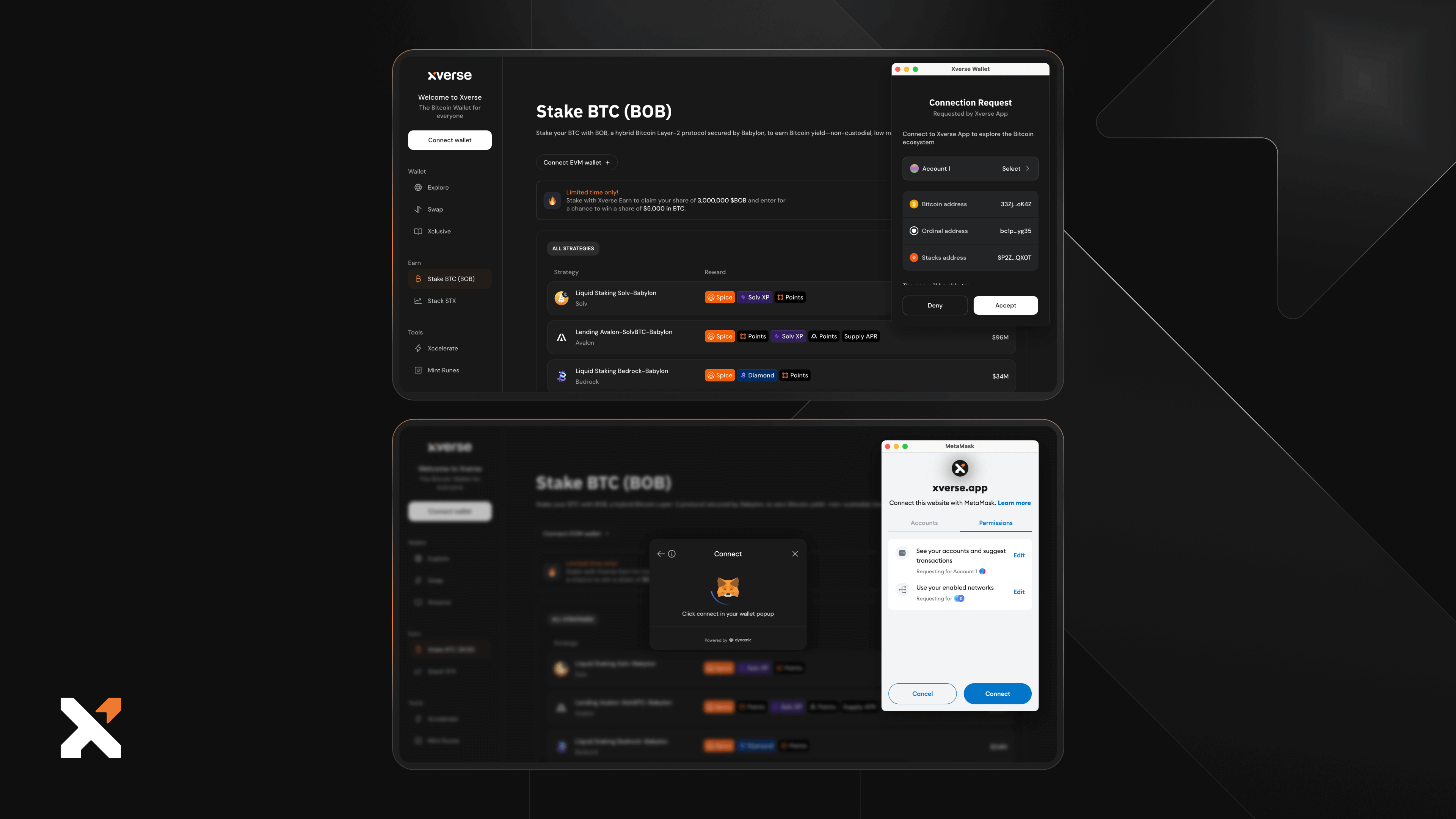 How to Stake BTC on BOB with Xverse Earn – 1-min.png