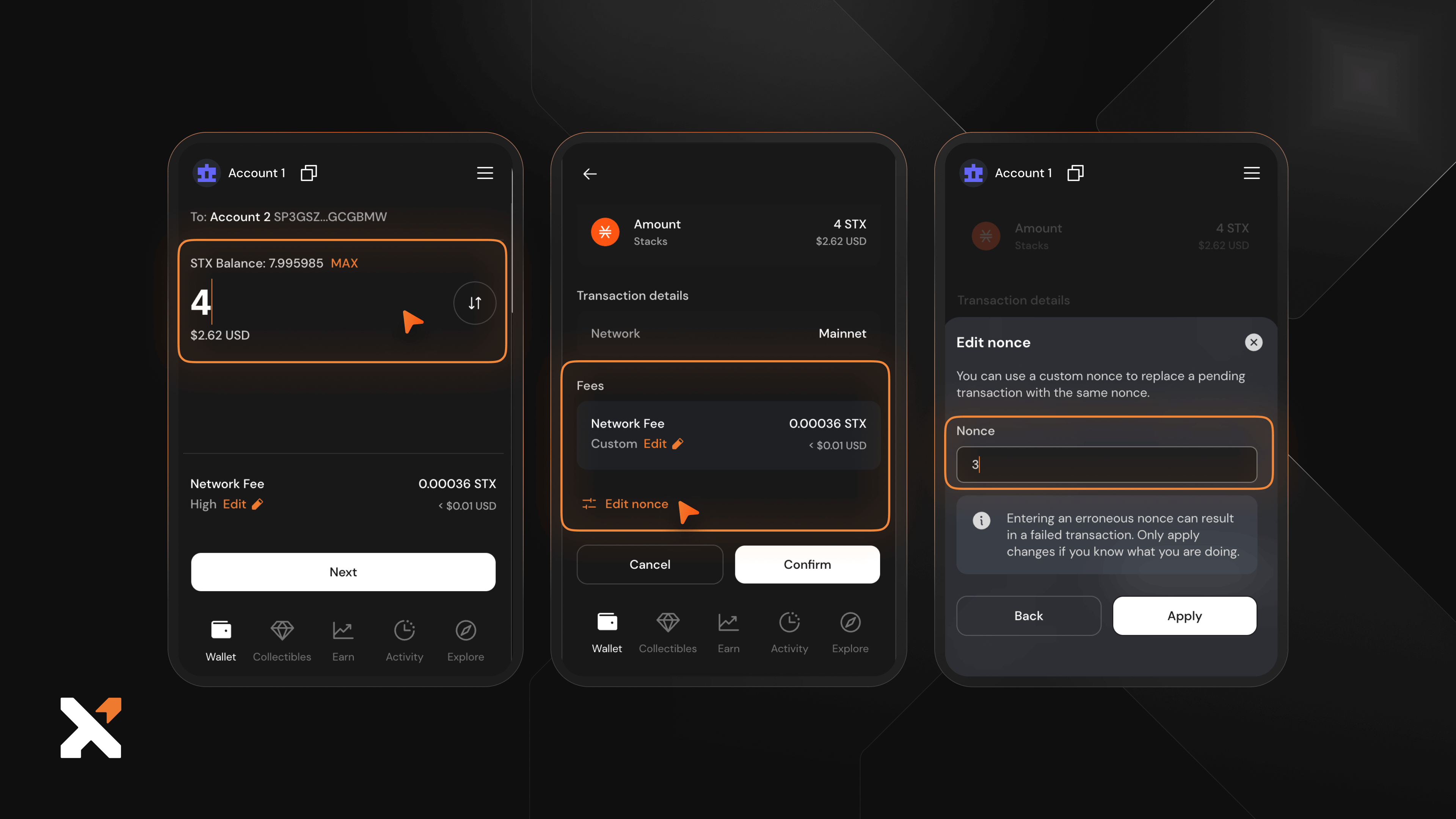 How to Replace an Existing Transaction? – Xverse